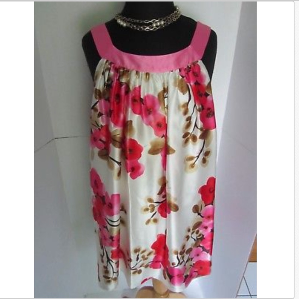 Milly Silk Sleeveless Dress Asian Anthropologie